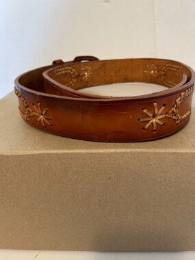 Imperial belts western style leather belt.
